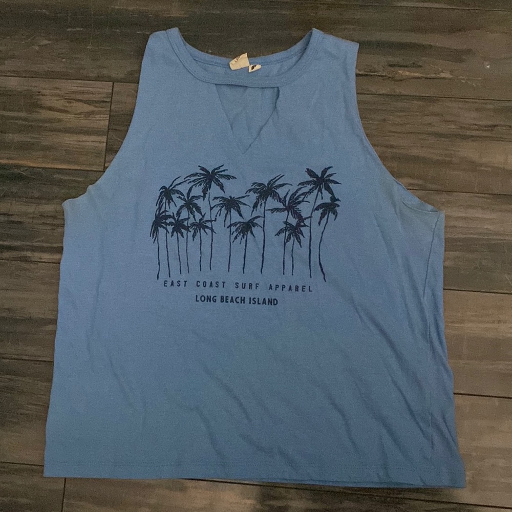 East Coast Apparel Long Beach Island Tank Top